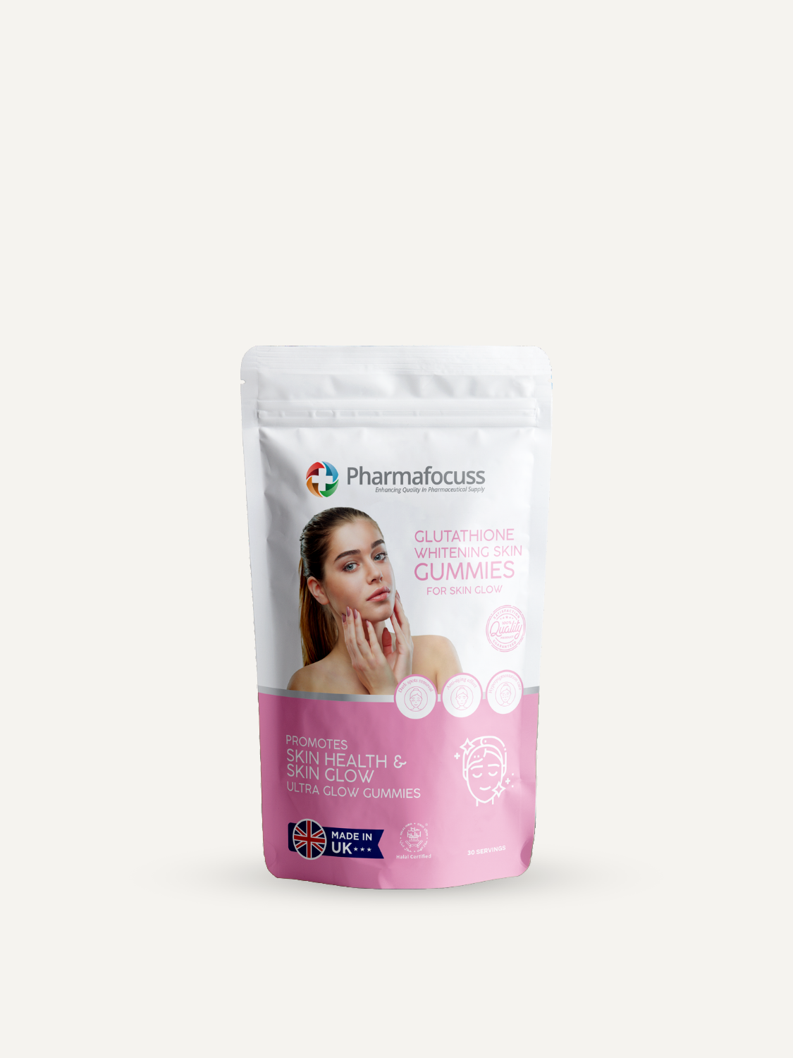 Glutathione Whitening Skin Gummies for Skin Glow