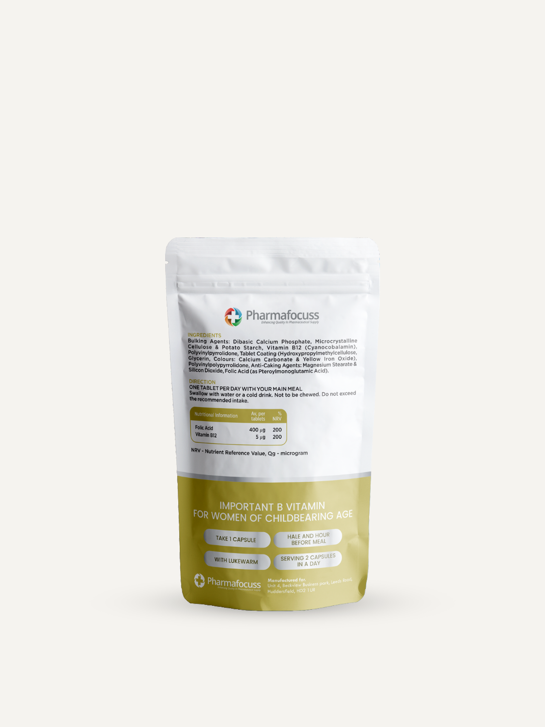 Folic Acid 400 mcg