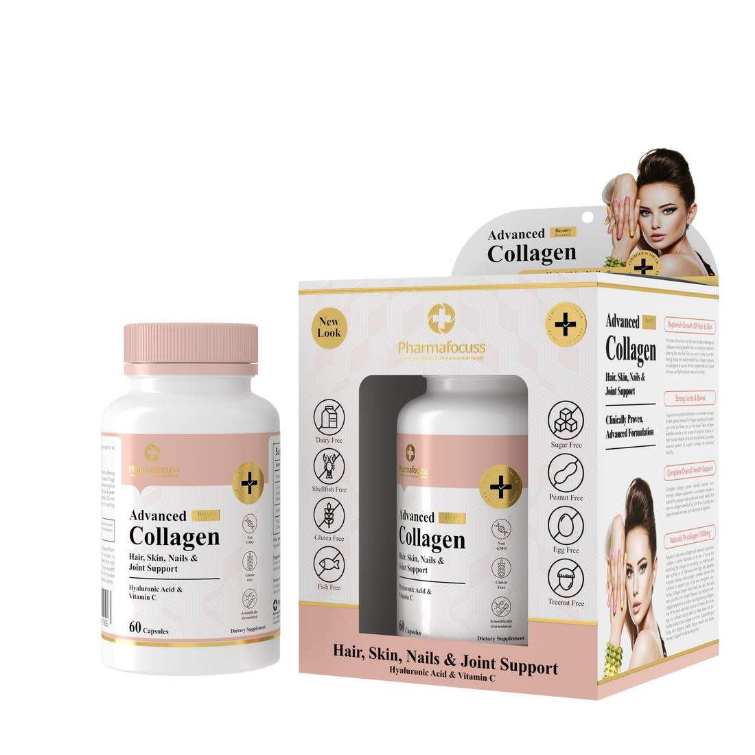 Advanced Collagen With Hyaluronic Acid &amp; Vitamin C