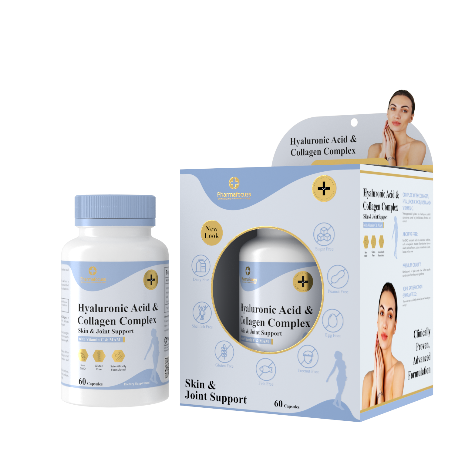 Hyaluronic Acid &amp; Collagen Complex with Vitamin C &amp; MAM