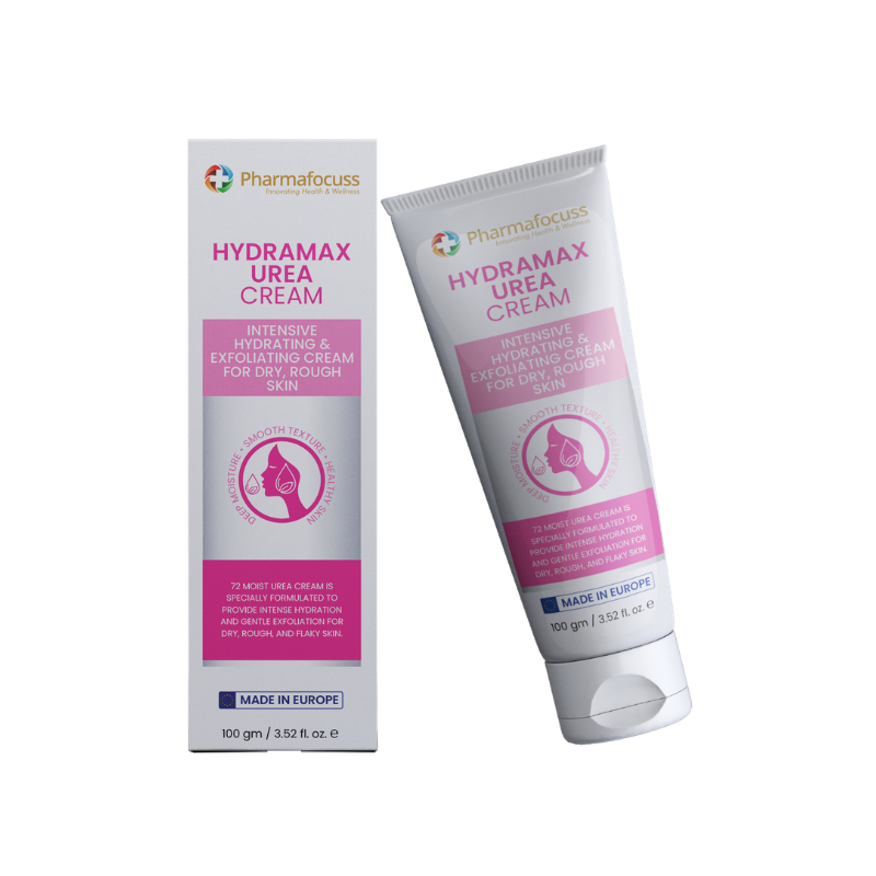 Hydramax Urea Cream | Intensive Hydrating &amp; Exfoliating Cream- For Dry, Rough Skin