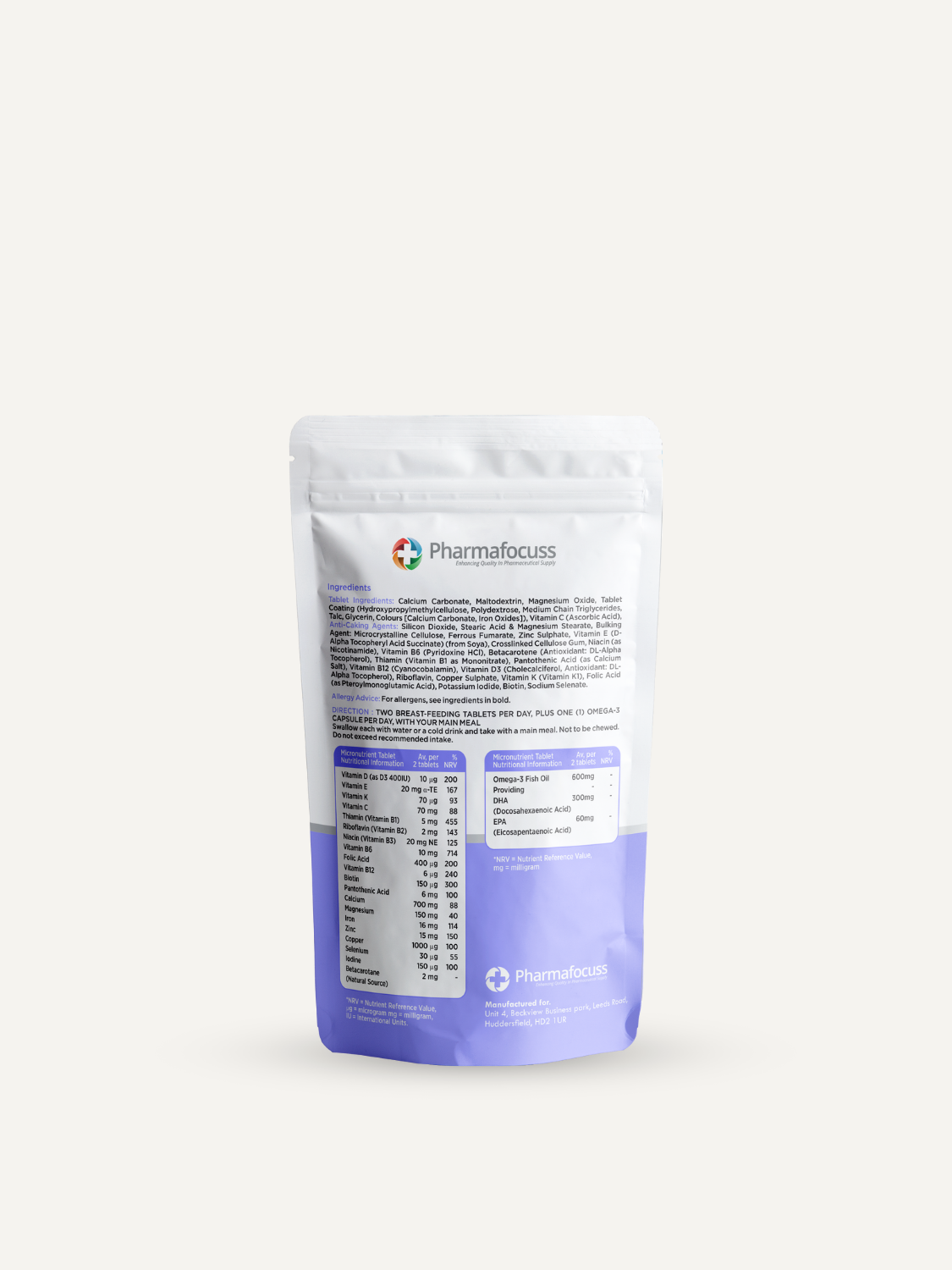 Pregnancy &amp; Breastfeeding Food Supplements