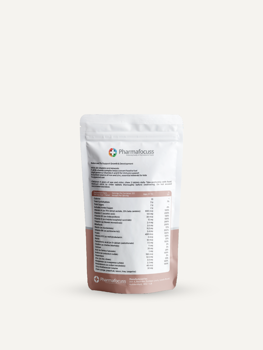 FocussKid Smart Chewable Tabs
