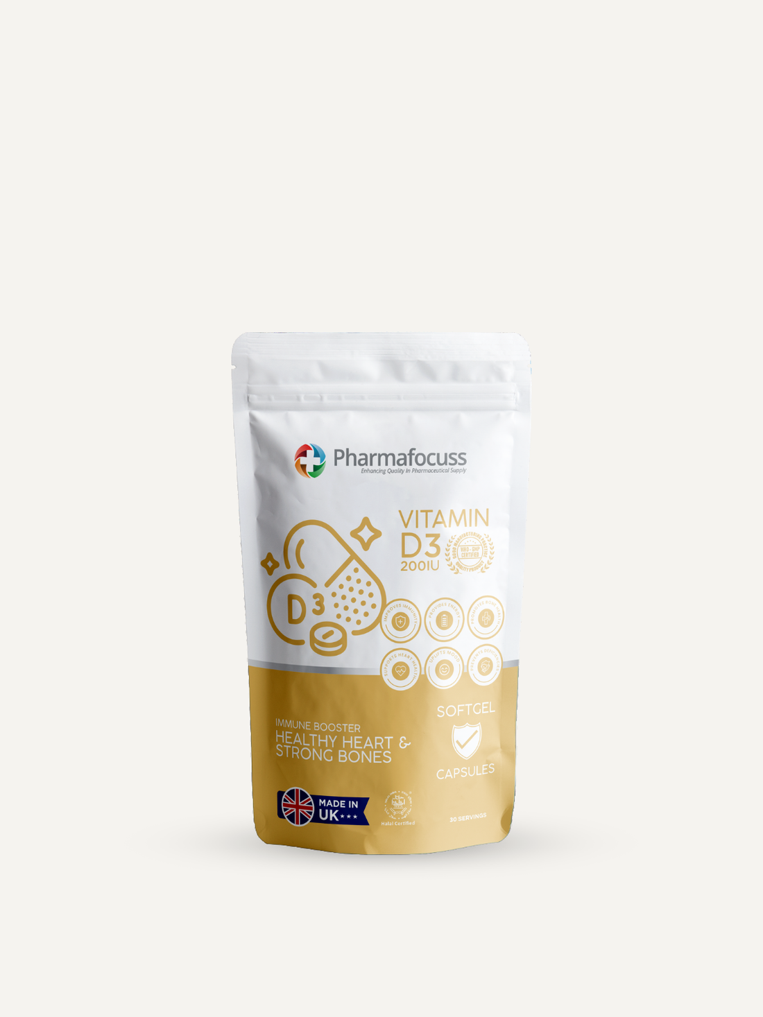 Vitamin D3 2000 IU Softgels
