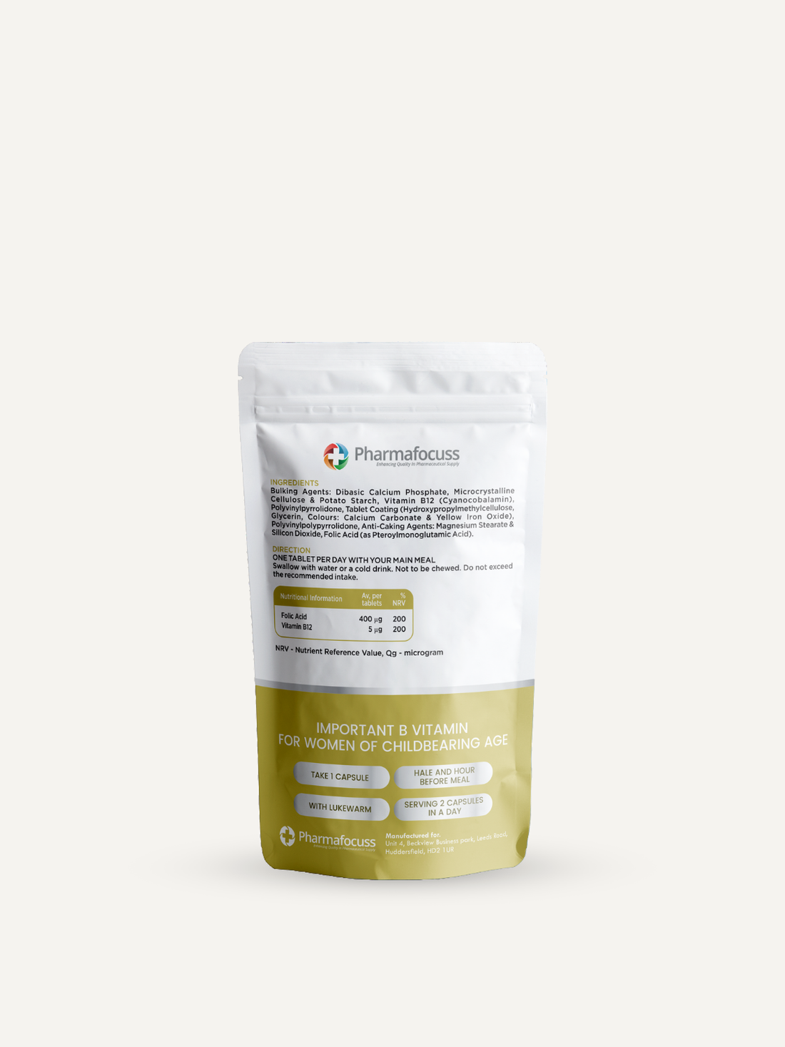 Folic Acid 400 mcg