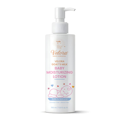 Velora baby moisturizing lotion bottle 