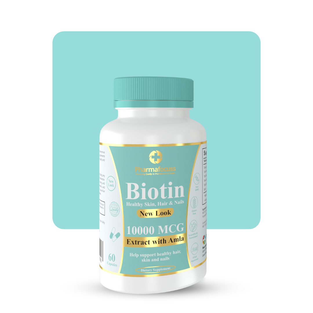 Biotin For Healthy Skin, Hair &amp; Nails