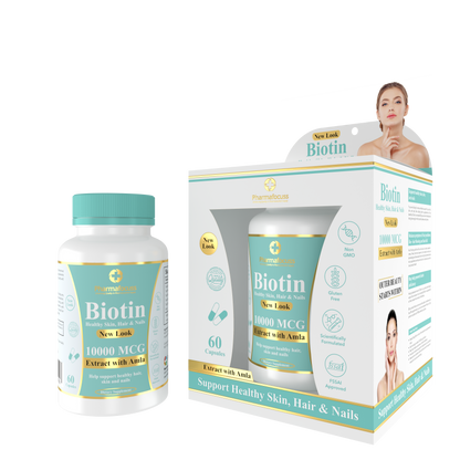 Biotin For Healthy Skin, Hair &amp; Nails